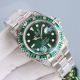 Asian ETA Rolex Submariner Watch SS Green Dial Diamond Band 41MM (6)_th.jpg